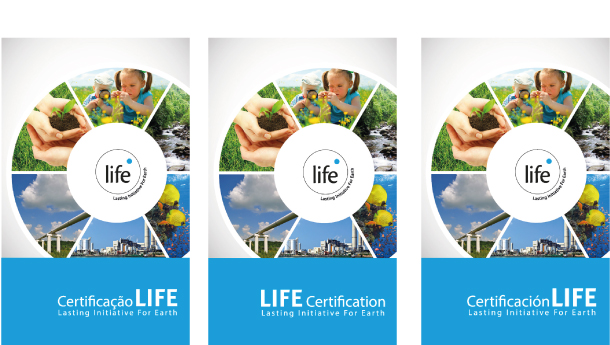 Folder sobre a Certificação LIFE