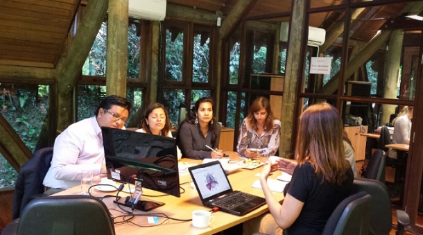 Delegação peruana visita o Instituto LIFE para intercâmbio de experiências